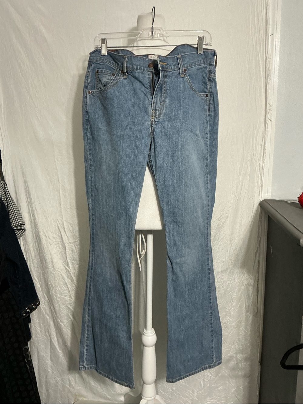 Levi's Light Blue Flared Jeans